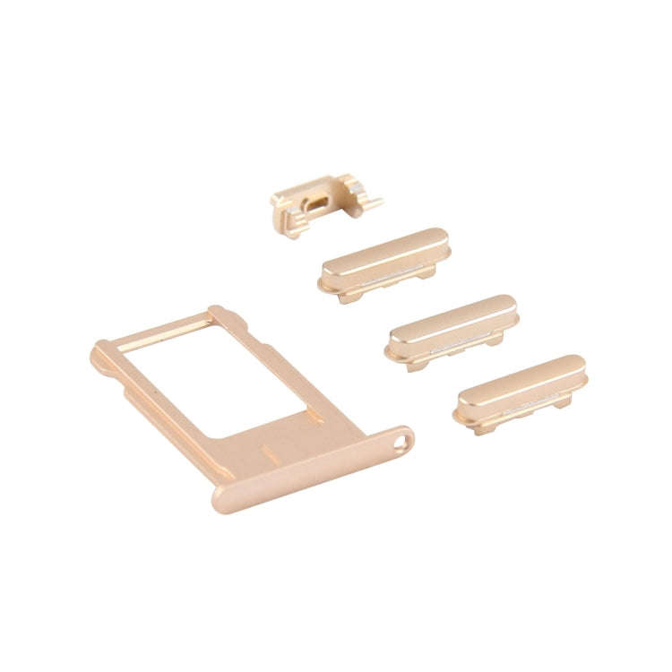 4 in 1 for iPhone 6 Plus (Card Tray + Volume Control Key + Power Button + Mute Switch Vibrator Ke...