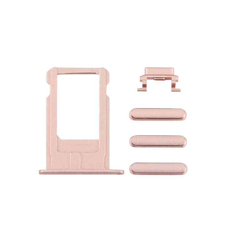 4 in 1 for iPhone 6 Plus (Card Tray + Volume Control Key + Power Button + Mute Switch Vibrator Ke...