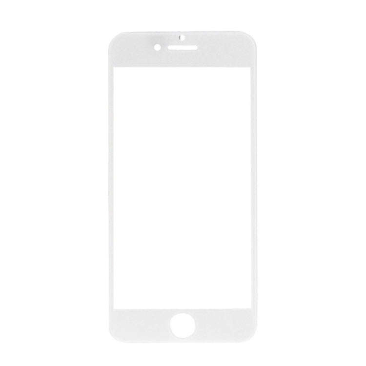 10 PCS for iPhone 6 Plus Front Screen Outer Glass Lens(White)