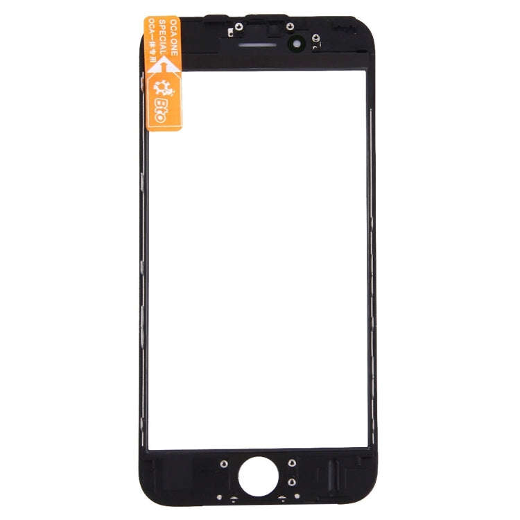 Front Screen Outer Glass Lens with Front LCD Screen Bezel Frame & OCA Optically Clear Adhesive fo...