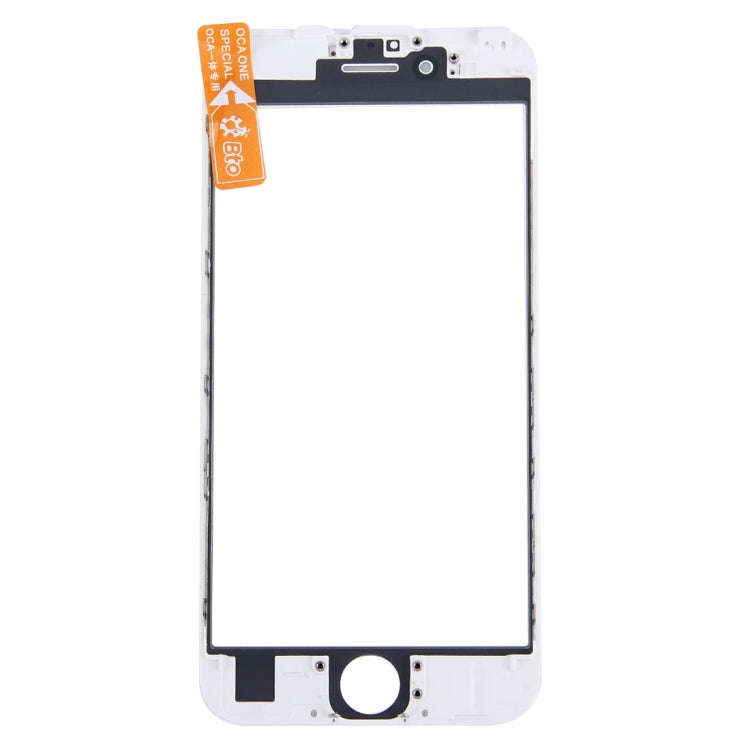 Front Screen Outer Glass Lens with Front LCD Screen Bezel Frame & OCA Optically Clear Adhesive fo...