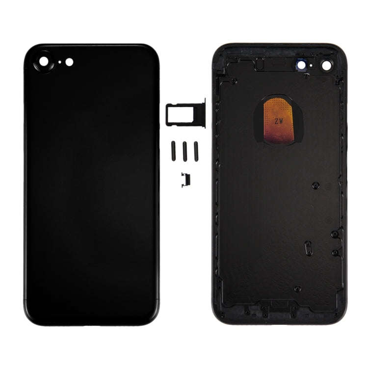 6 in 1 for iPhone 7 (Back Cover + Card Tray + Volume Control Key + Power Button + Mute Switch Vib...