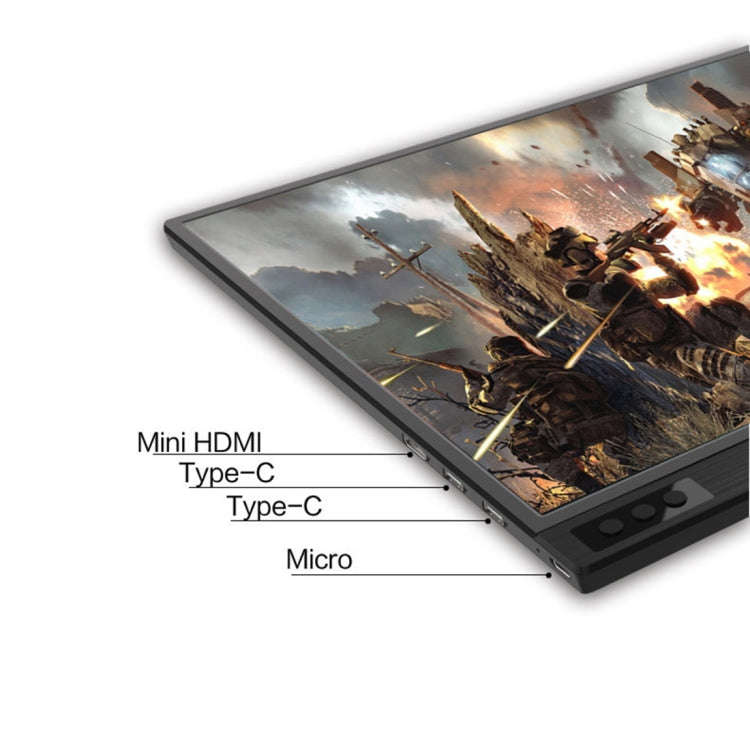 15.6 inch 1080P 178 Degree Wide Angle HD Portable Display Device for Desktop Computer / Game Cons...