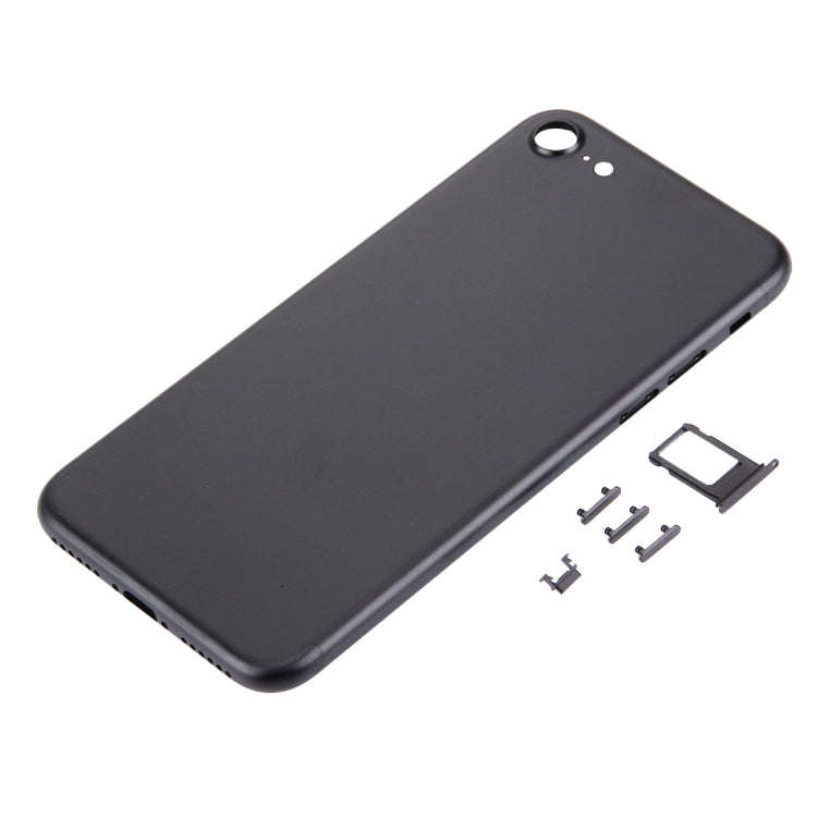 5 in 1 for iPhone 7 (Back Cover + Card Tray + Volume Control Key + Power Button + Mute Switch Vib...
