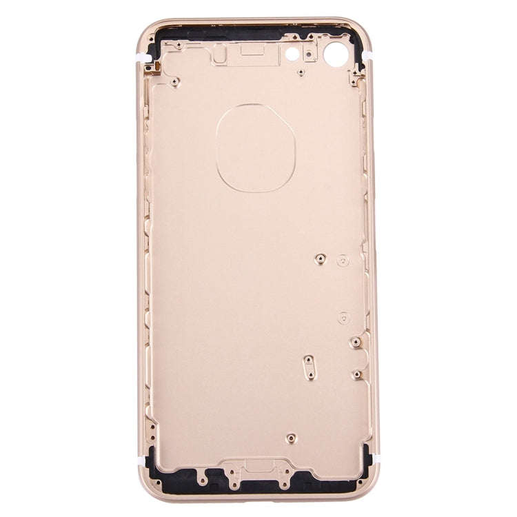 5 in 1 for iPhone 7 (Back Cover + Card Tray + Volume Control Key + Power Button + Mute Switch Vib...