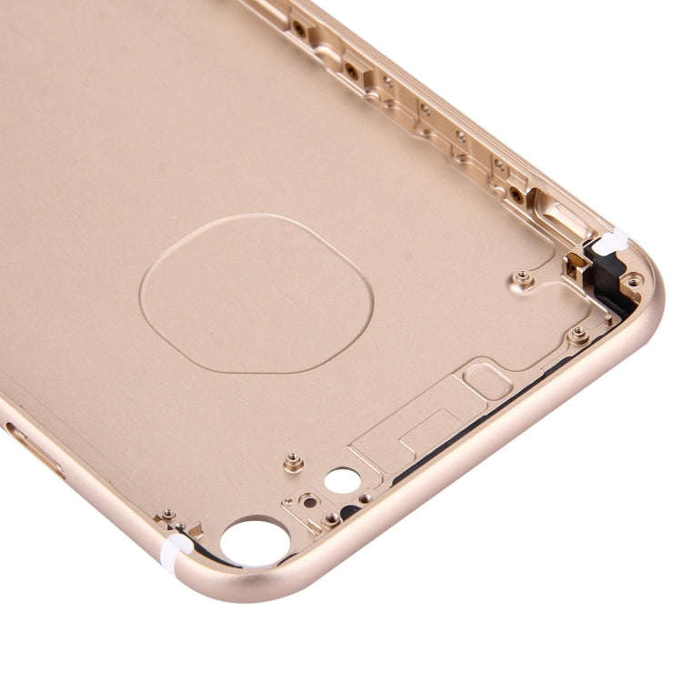 5 in 1 for iPhone 7 (Back Cover + Card Tray + Volume Control Key + Power Button + Mute Switch Vib...