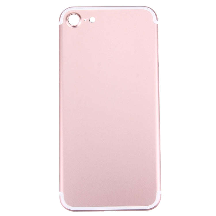 5 in 1 for iPhone 7 (Back Cover + Card Tray + Volume Control Key + Power Button + Mute Switch Vib...