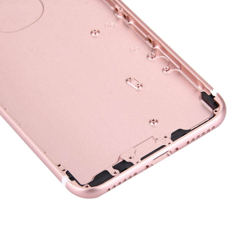 5 in 1 for iPhone 7 (Back Cover + Card Tray + Volume Control Key + Power Button + Mute Switch Vib...