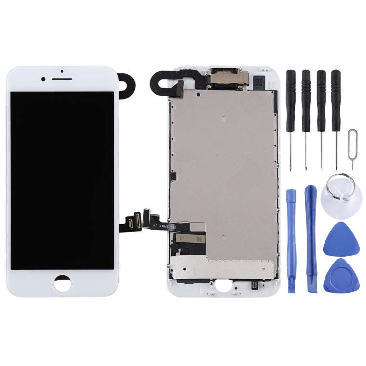 TFT LCD Screen include Front Camera for iPhone 7 (White)