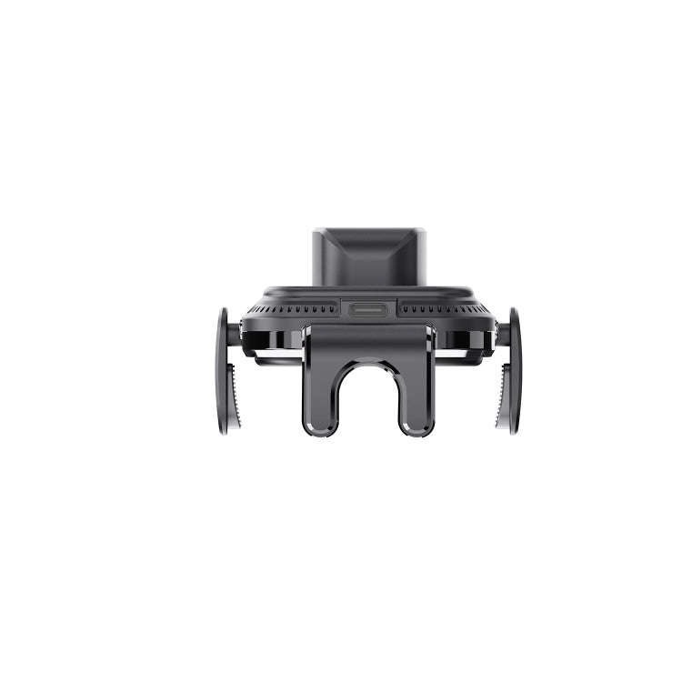 X7 Car Air Outlet Wireless Charging Mobile Phone Gravity Bracket Holder (Black)