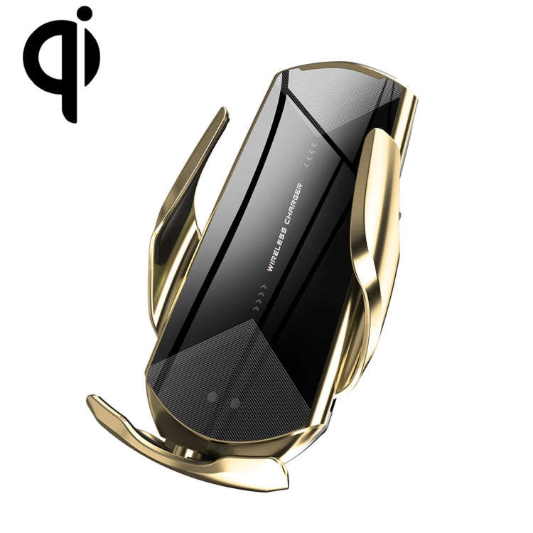 Q2 15W Universal Rotation Infrared Induction Magnetic Car Wireless Charging Mobile Phone Holder w...