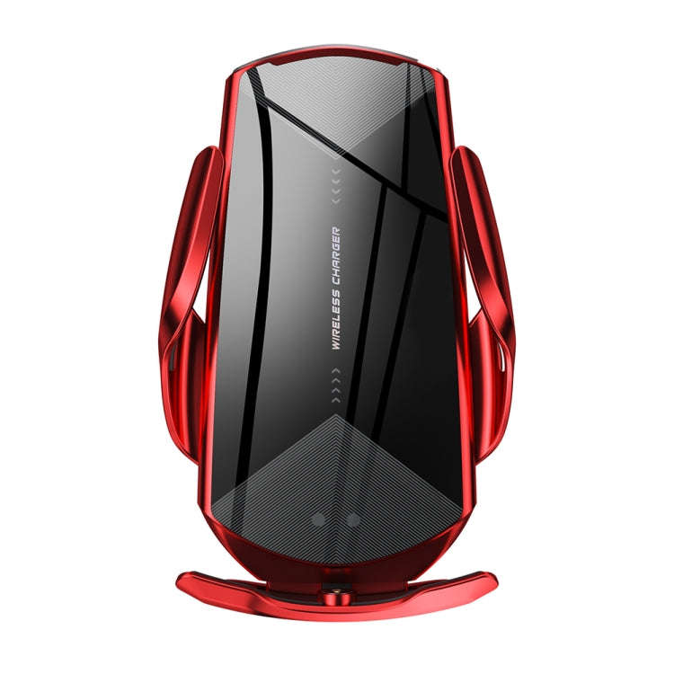 Q2 15W Universal Rotation Infrared Induction Magnetic Car Wireless Charging Mobile Phone Holder w...