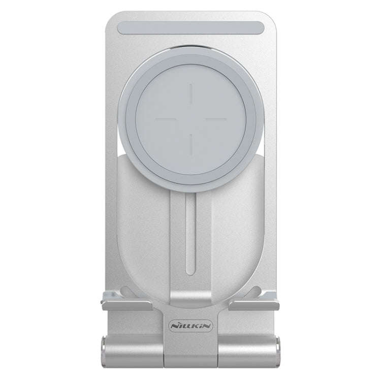 NILLKIN 2 in 1 15W PoweHold Mini Vertical Foldable Detachable Wireless Charger Mobile Phone Holde...
