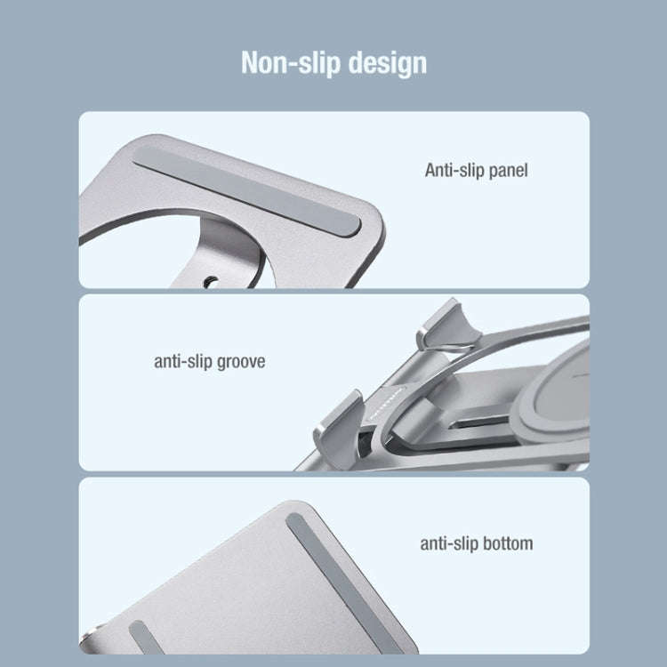 NILLKIN 2 in 1 15W PoweHold Mini Vertical Foldable Detachable Wireless Charger Mobile Phone Holde...