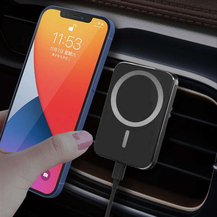 X16 Magsafe Car Air Outlet Vent Mount Clamp Holder 15W Fast Charging Qi Magnetic Wireless Charger...