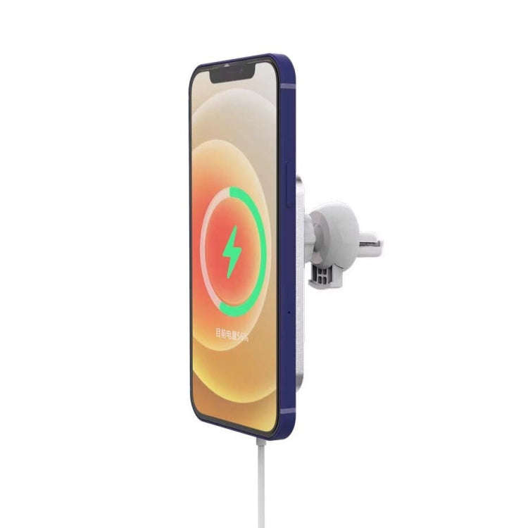 X16 Magsafe Car Air Outlet Vent Mount Clamp Holder 15W Fast Charging Qi Magnetic Wireless Charger...