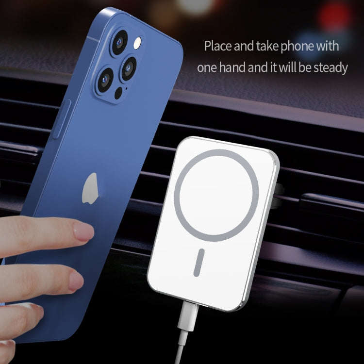 X16 Magsafe Car Air Outlet Vent Mount Clamp Holder 15W Fast Charging Qi Magnetic Wireless Charger...