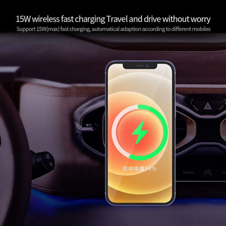 X16 Magsafe Car Air Outlet Vent Mount Clamp Holder 15W Fast Charging Qi Magnetic Wireless Charger...