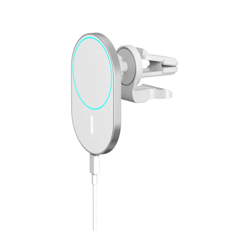 X19 Magsafe Car Air Outlet Vent Mount Clamp Holder 15W Fast Charging Qi Magnetic Wireless Charger...