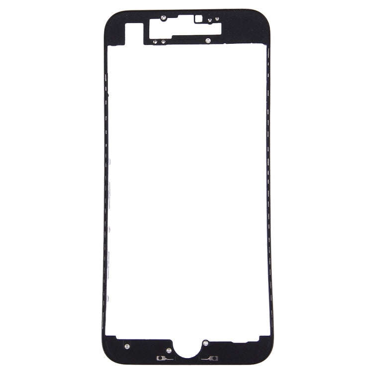 Front LCD Screen Bezel Frame for iPhone 7(Black)