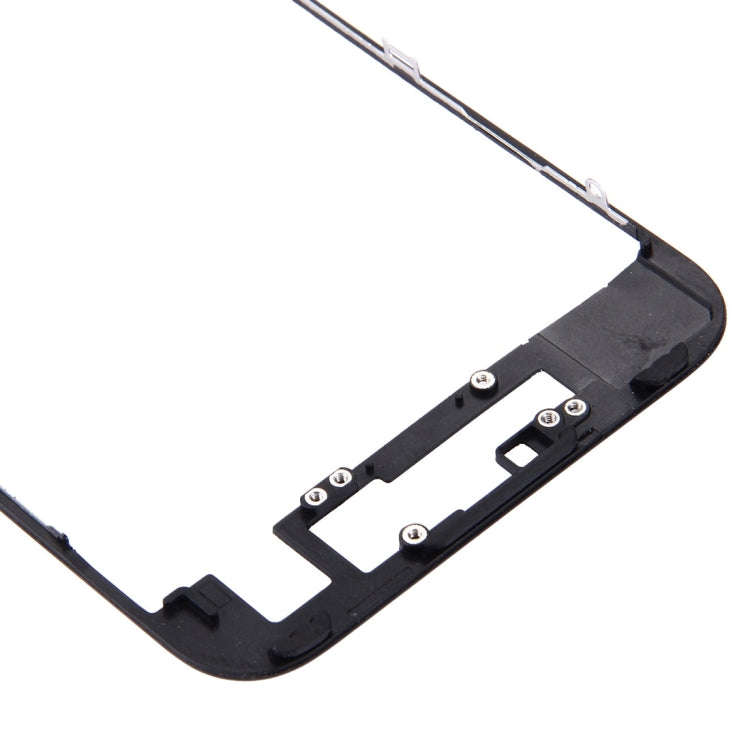 Front LCD Screen Bezel Frame for iPhone 7(Black)