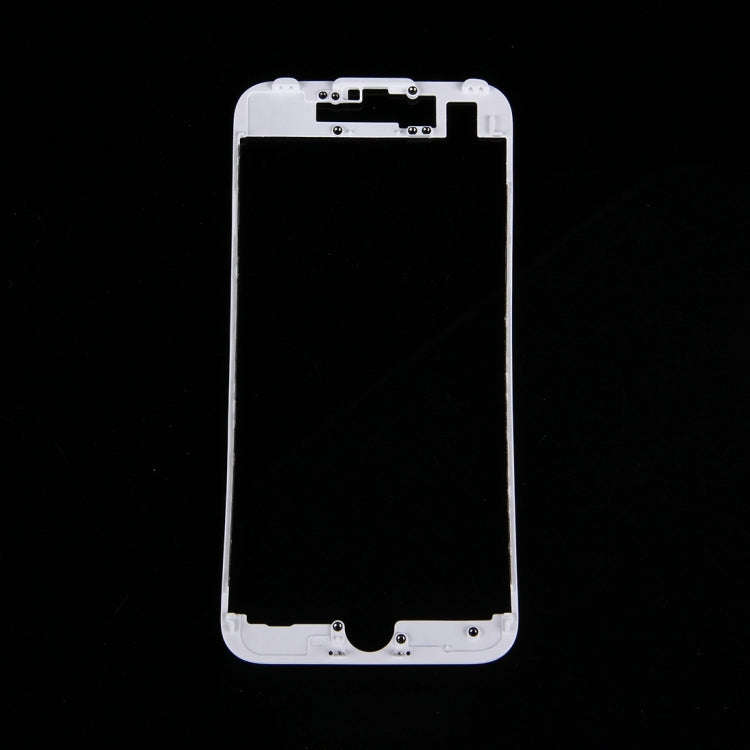 Front LCD Screen Bezel Frame for iPhone 7(White)