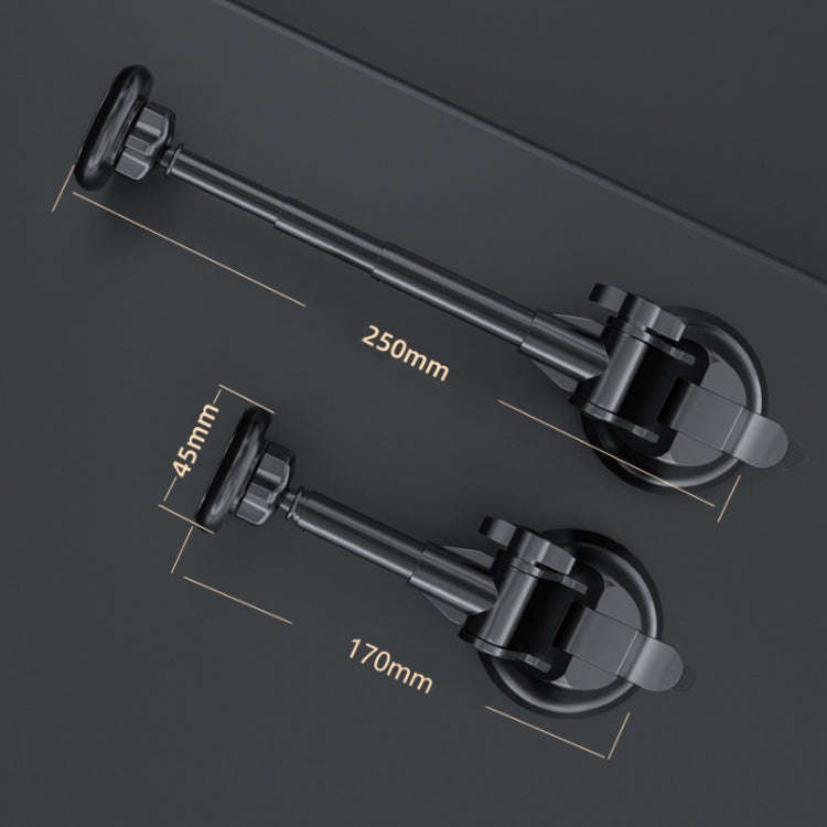 Universal Magnetic Retractable Rotating Car Mobile Phone Holder