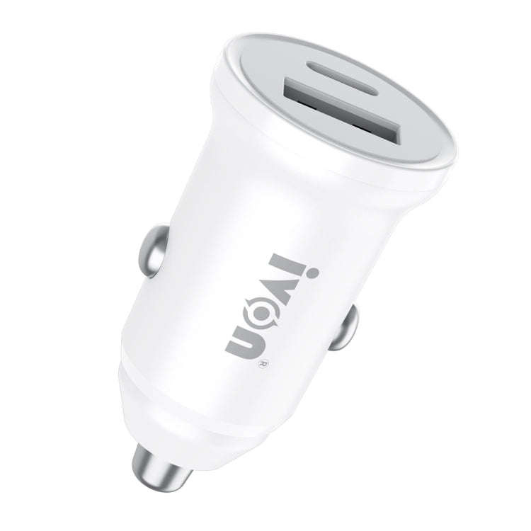 IVON CC45 20W PD 3.0 USB-C / Type-C + QC 3.0 USB Port Mini Car Charger