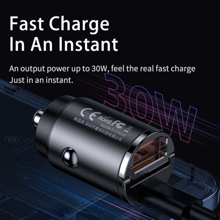 REMAX RCC350 Tanya Pro Max Series 2 in 1 Car 45W PD Fast Charger