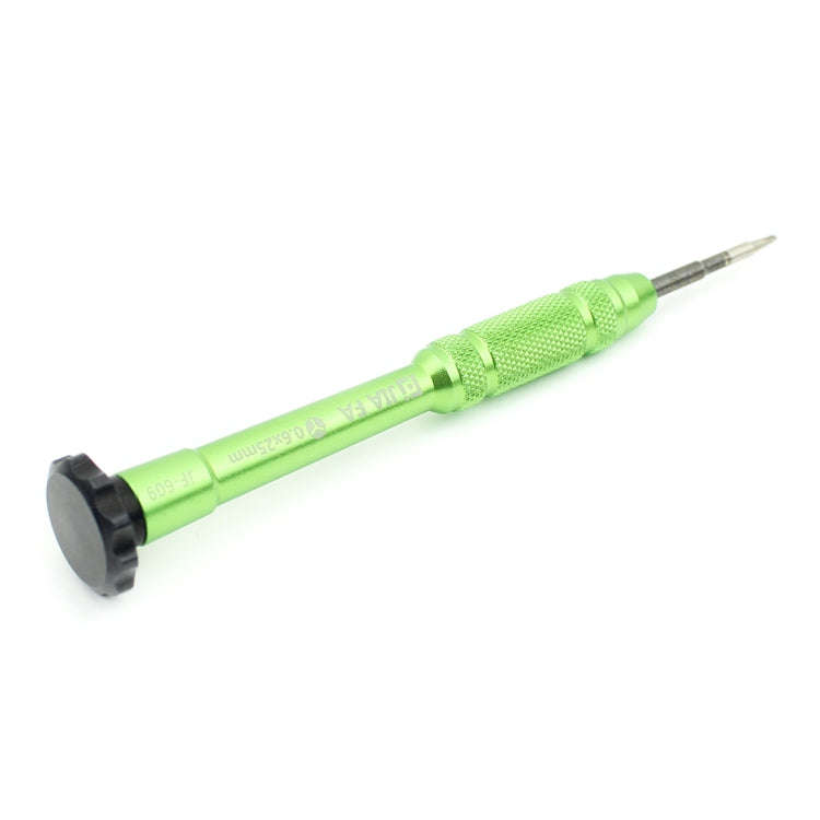 JIAFA JF-609-0.6Y Tri-point 0.6 Repair Screwdriver for iPhone X/ 8/ 8P/ 7/ 7P & Apple Watch(Green)