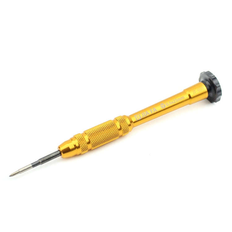 JIAFA JF-609-0.6Y Tri-point 0.6 Repair Screwdriver for iPhone X/ 8/ 8P/ 7/ 7P & Apple Watch(Gold)