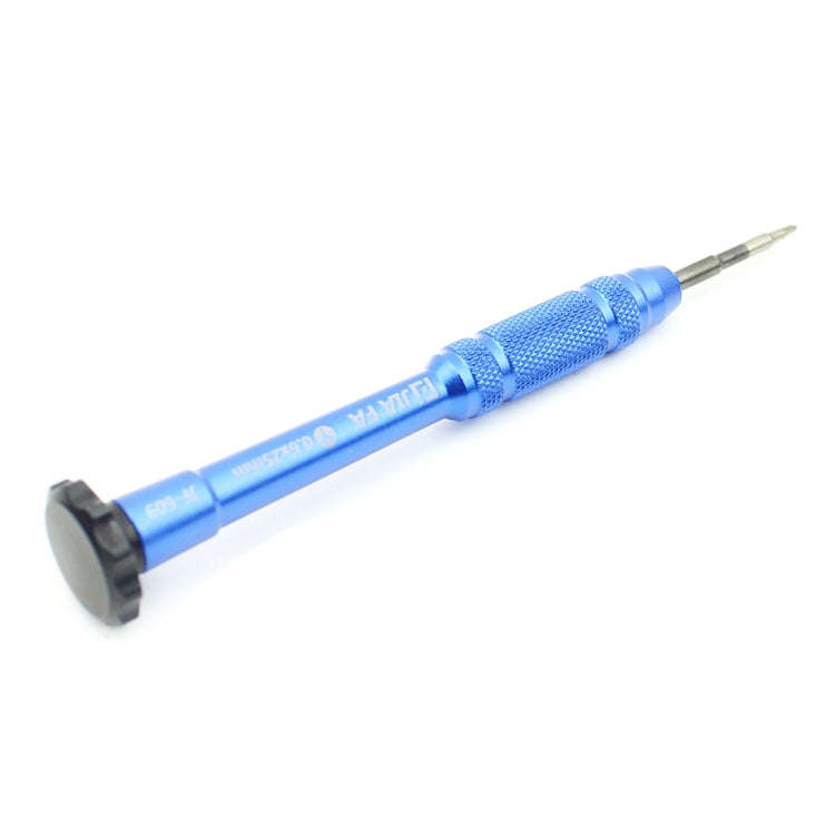 JIAFA JF-609-0.6Y Tri-point 0.6 Repair Screwdriver for iPhone X/ 8/ 8P/ 7/ 7P & Apple Watch(Blue)