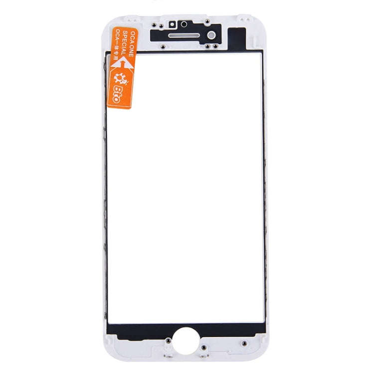 Front Screen Outer Glass Lens with Front LCD Screen Bezel Frame & OCA Optically Clear Adhesive fo...