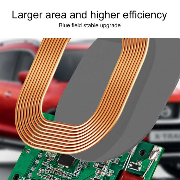 10W Car Fast Charging Wireless Charger for BMW 5 Series 2017-2021 / 6 Series 2018-2019, Left Driv...