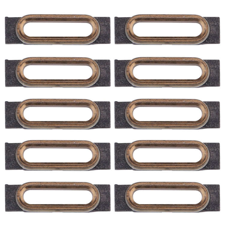 10 PCS for iPhone 7 Charging Port Retaining Brackets(Gold)