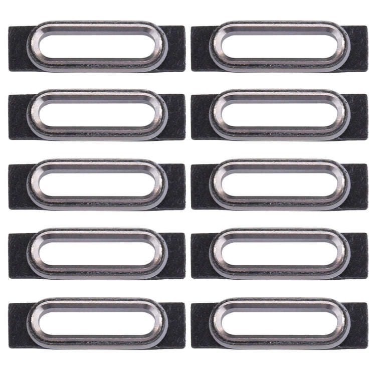 10 PCS for iPhone 7 Charging Port Retaining Brackets(Silver)