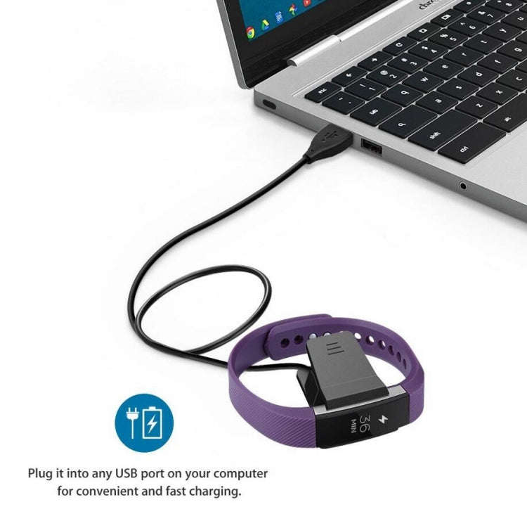 For FITBIT Alta Hr Universal USB Cable with Reset Button, Length: 55cm