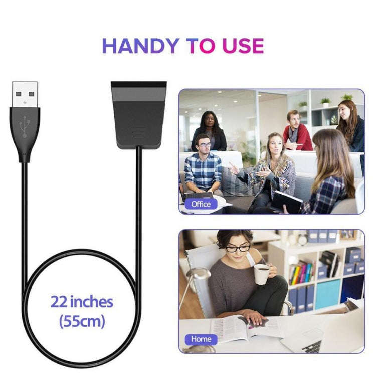 For FITBIT Alta Hr Universal USB Cable with Reset Button, Length: 55cm