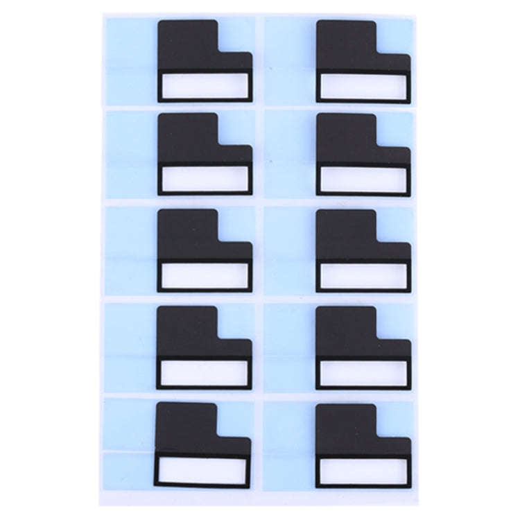 50 PCS for iPhone 7 Plus LCD Back Metal Plate Large Stickers
