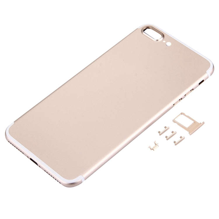 5 in 1 for iPhone 7 Plus (Back Cover + Card Tray + Volume Control Key + Power Button + Mute Switc...