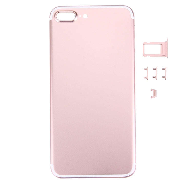 5 in 1 for iPhone 7 Plus (Back Cover + Card Tray + Volume Control Key + Power Button + Mute Switc...
