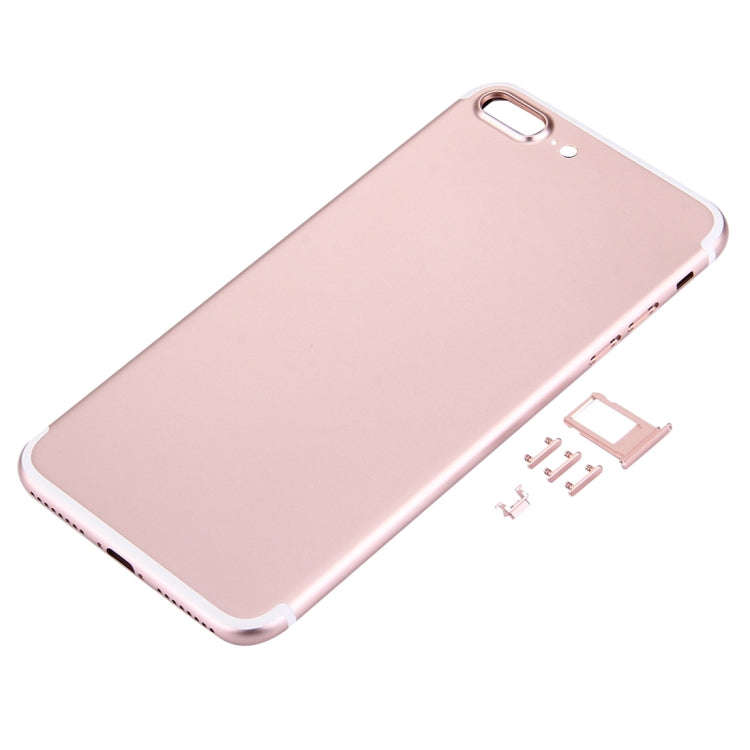5 in 1 for iPhone 7 Plus (Back Cover + Card Tray + Volume Control Key + Power Button + Mute Switc...