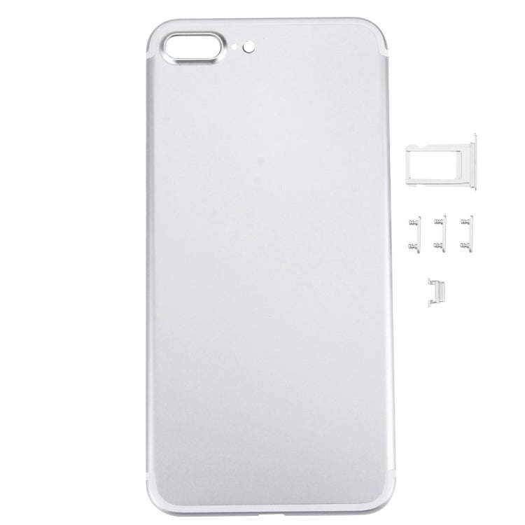 5 in 1 for iPhone 7 Plus (Back Cover + Card Tray + Volume Control Key + Power Button + Mute Switc...