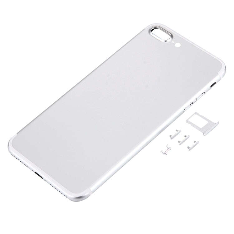 5 in 1 for iPhone 7 Plus (Back Cover + Card Tray + Volume Control Key + Power Button + Mute Switc...