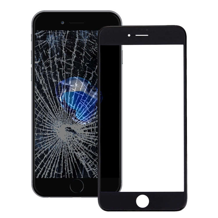 Front Screen Outer Glass Lens with Front LCD Screen Bezel Frame & OCA Optically Clear Adhesive fo...