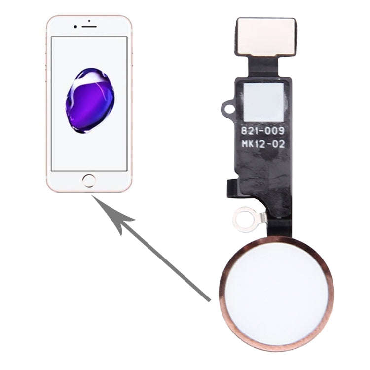 Home Button for iPhone 7 Plus , Not Supporting Fingerprint Identification and Return Function(Ros...