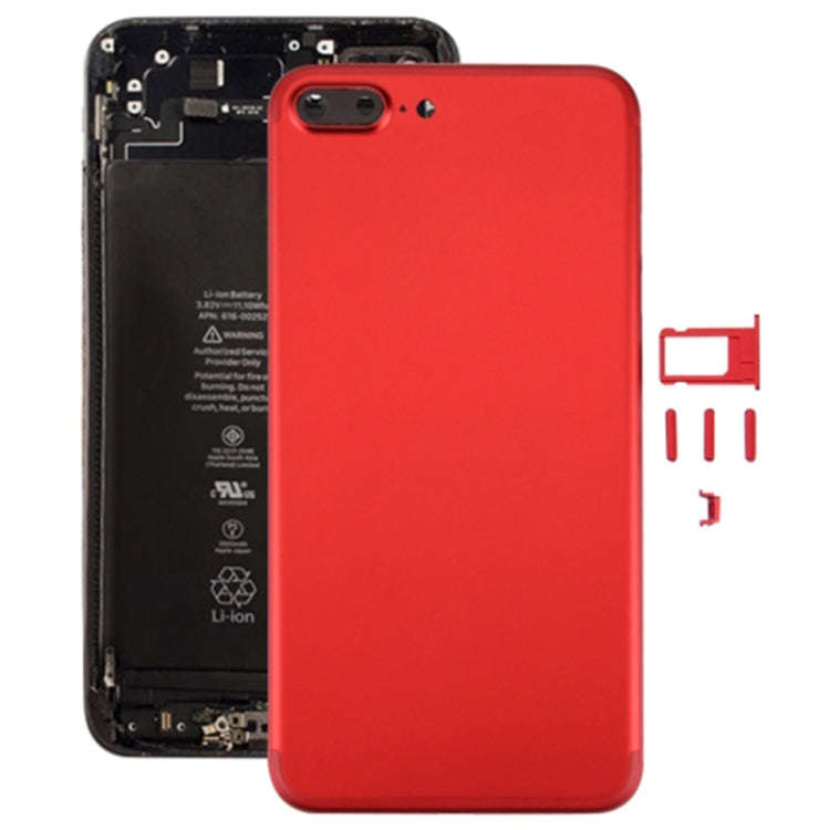 6 in 1 for iPhone 7 Plus (Back Cover (With Camera Lens)  + Card Tray + Volume Control Key + Power...