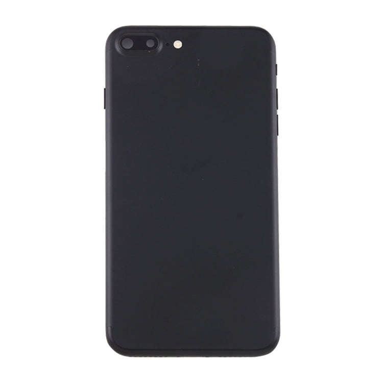 for iPhone 7 Plus Battery Back Cover Assembly with Card Tray(Black)