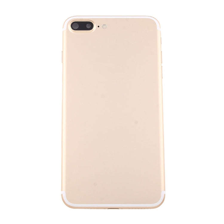 for iPhone 7 Plus Battery Back Cover Assembly with Card Tray(Gold)