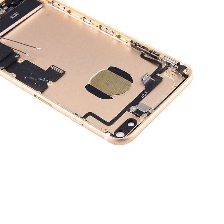 for iPhone 7 Plus Battery Back Cover Assembly with Card Tray(Gold)